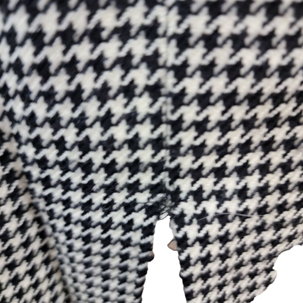Yves Saint Laurent Suit Womans 36 Black & White Houndstooth Vintage 2 Pc. Suit - Picture 12 of 13